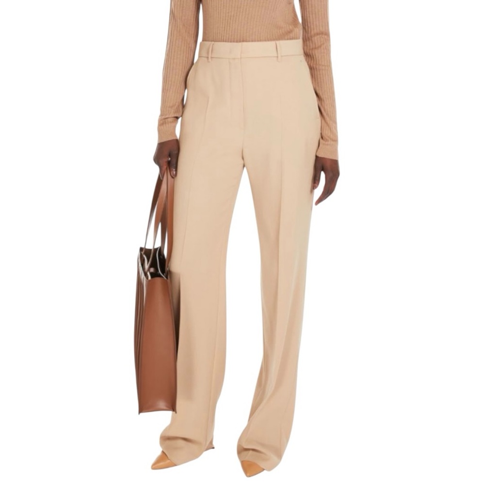 Max Mara Wool and Silk Blend Trousers